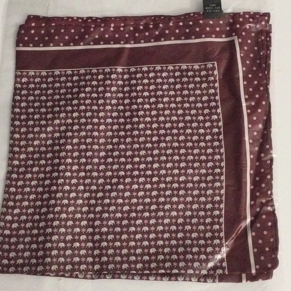 Bundle Of 6 NIP Handmade Chinese Silk 18” Square Scarves - Picture 6 of 8